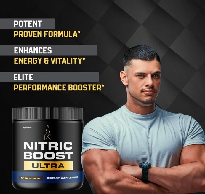 Nitric Boost Ultra bottle - how it works