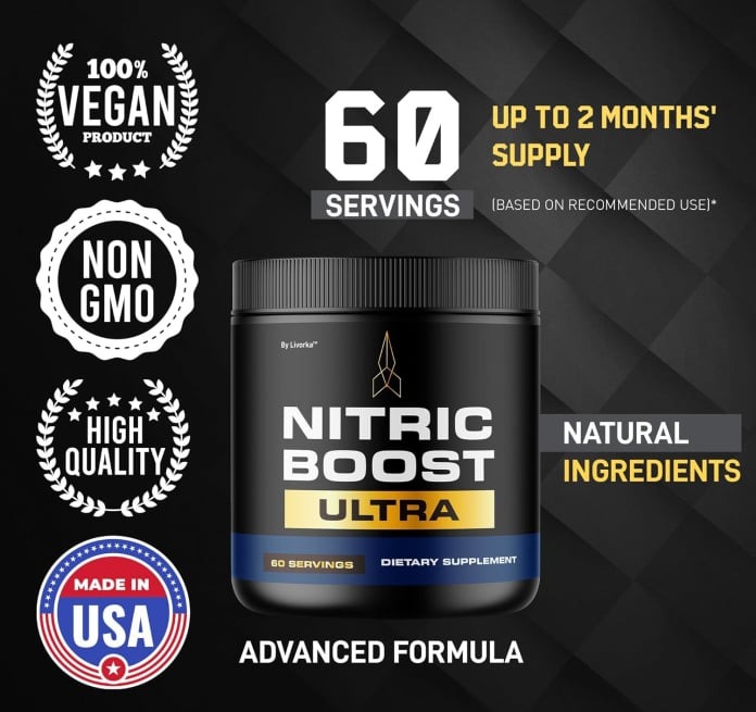 Nitric Boost Ultra 2 pack bottle